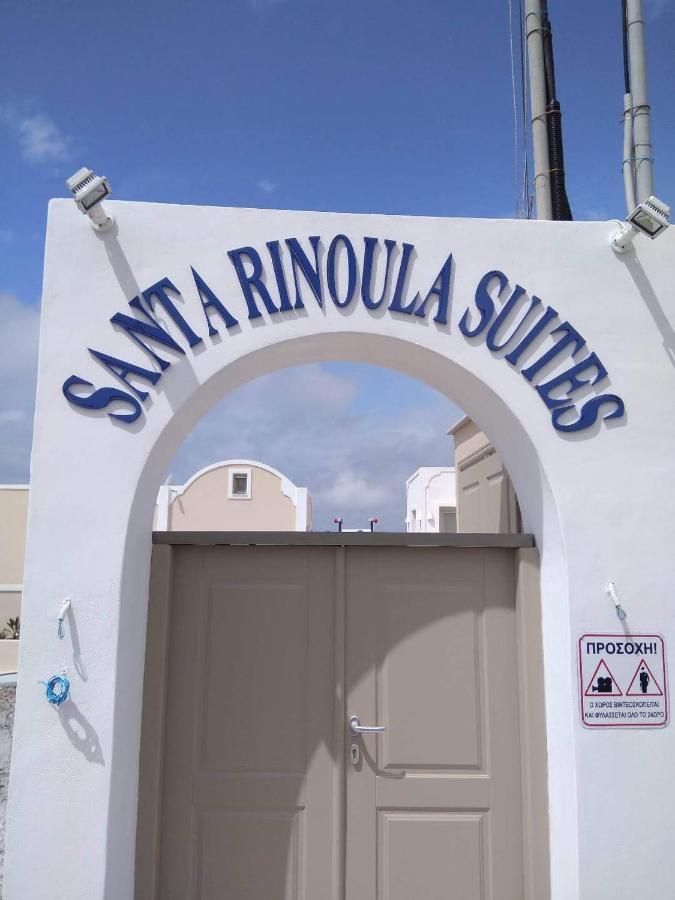 Santa Rinoula Suites Sea Sunset Views Adults Only Мегалохори Екстериор снимка