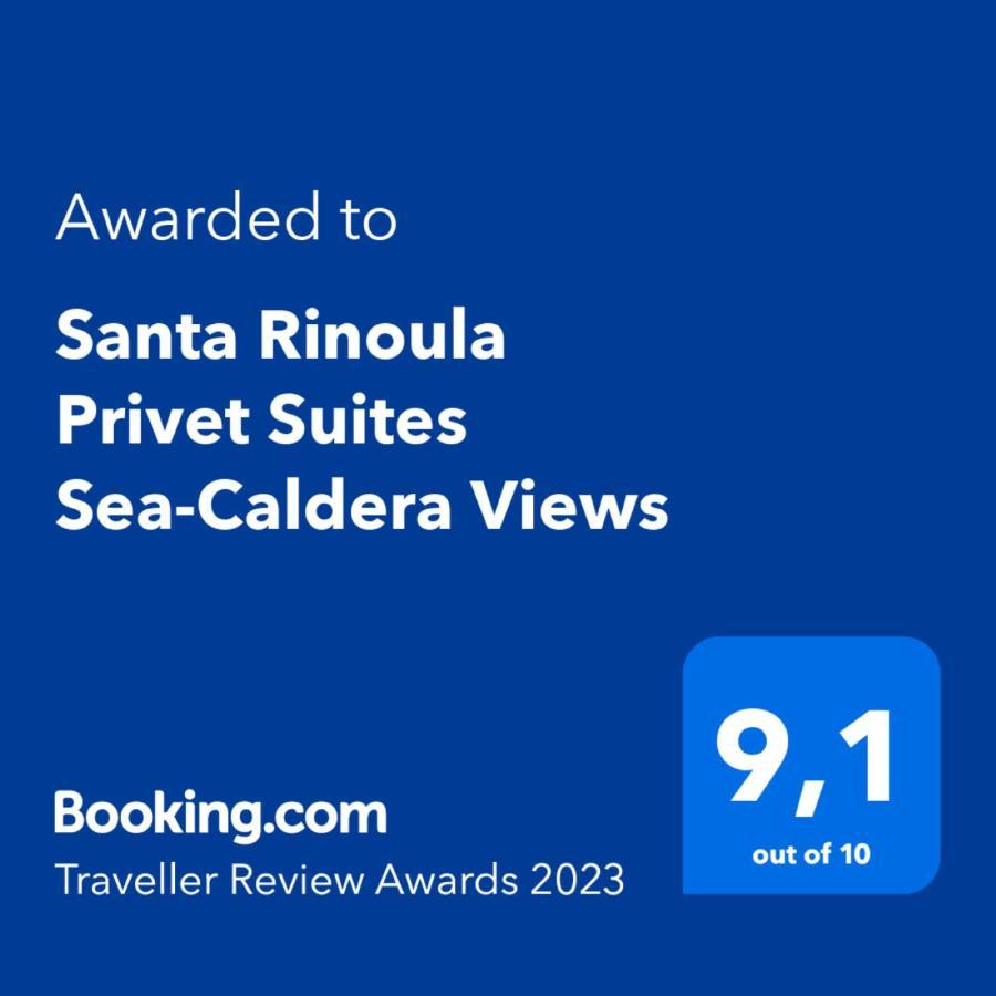 Santa Rinoula Suites Sea Sunset Views Adults Only Мегалохори Екстериор снимка